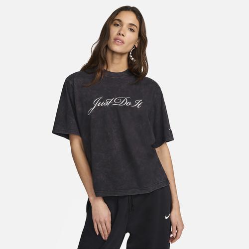 Nike Womens Nike NSW Boxy Wash T-Shirt - Womens Product Image