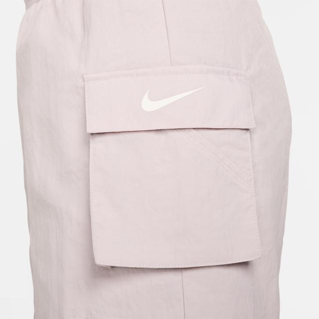 Womens Nike Sportswear Essential Woven High-Rise Shorts Product Image