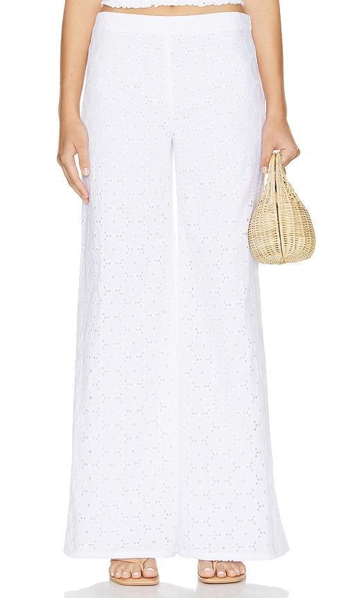 Lovers and Friends Loretta Pant in White Product Image