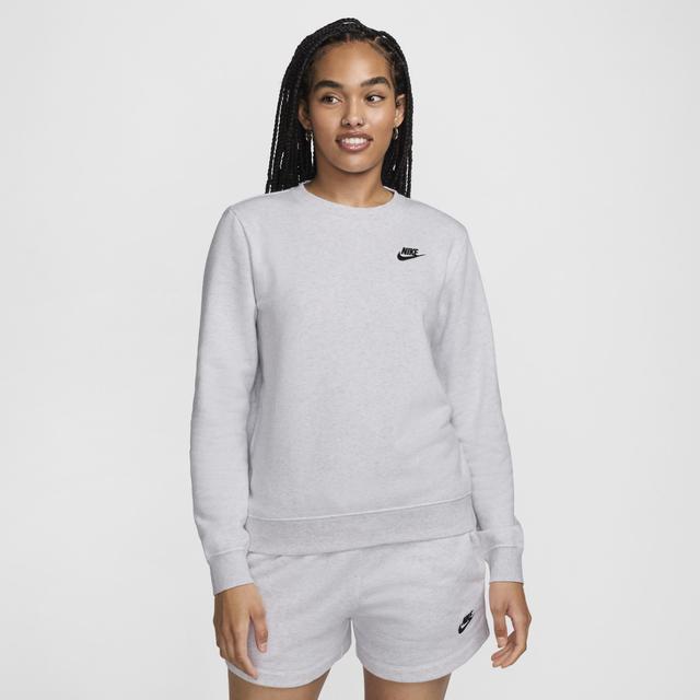 Women's Nike Sportswear Club Fleece Crew-Neck Sweatshirt Product Image