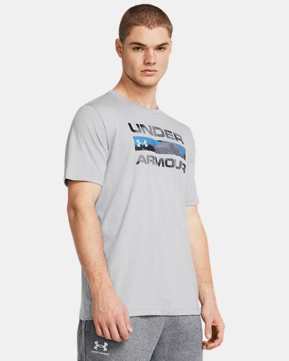 Mens Under Armour Stacked Logo Tee Product Image