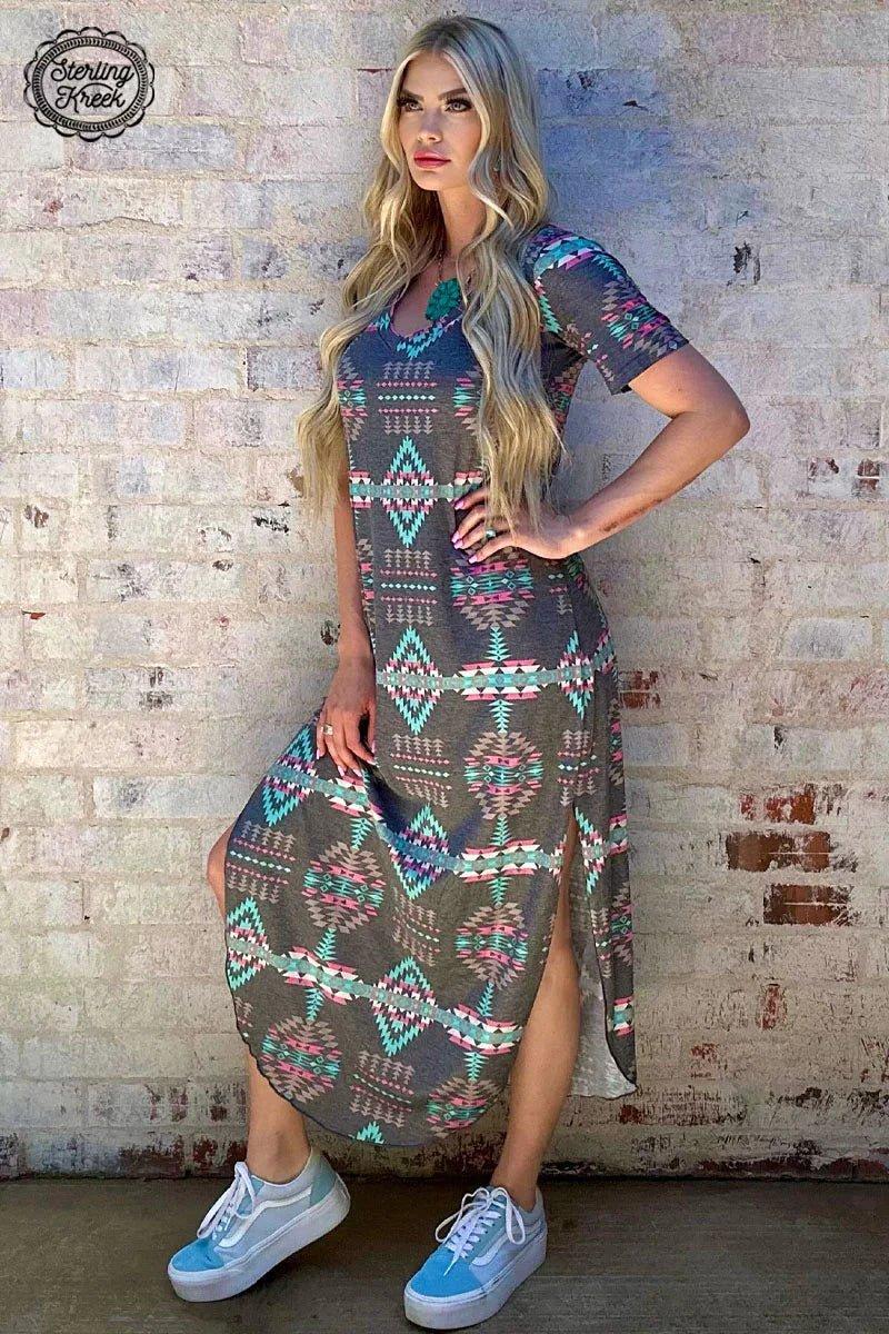 Aztec Heights Maxi Dress Product Image