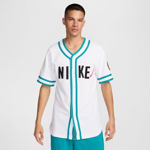 Nike Mens Nike NSW Baseball Short Sleeve Surf Jersey - Mens Product Image