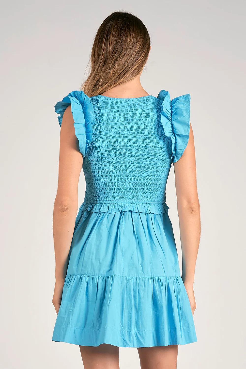 Ruffle Sleeve Dress Product Image