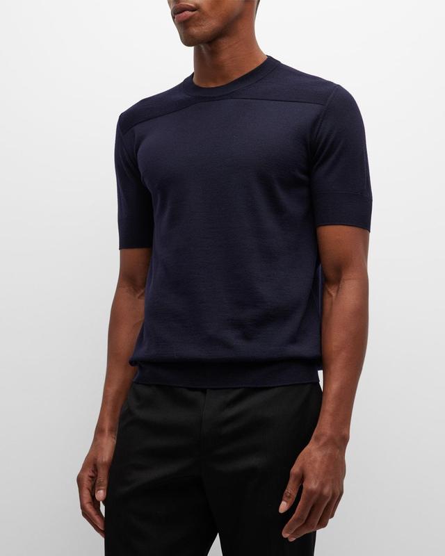 Mens Cotton Crewneck T-Shirt Product Image