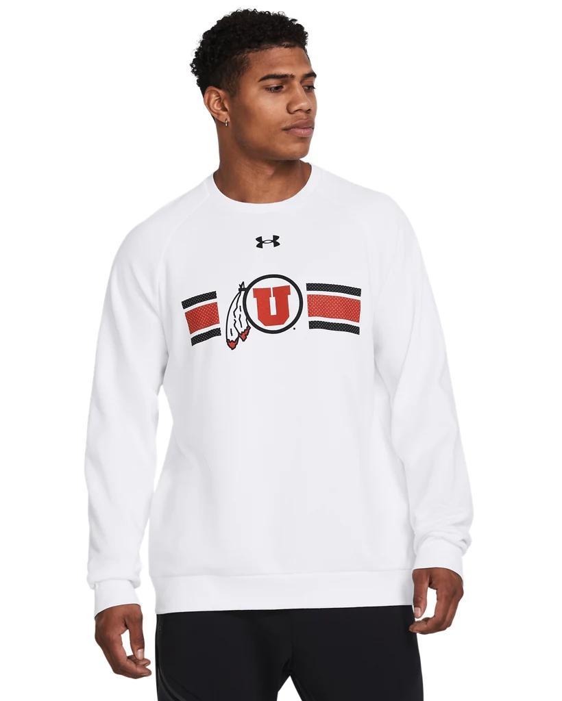 Men's UA Rival Fleece Collegiate Crew Product Image