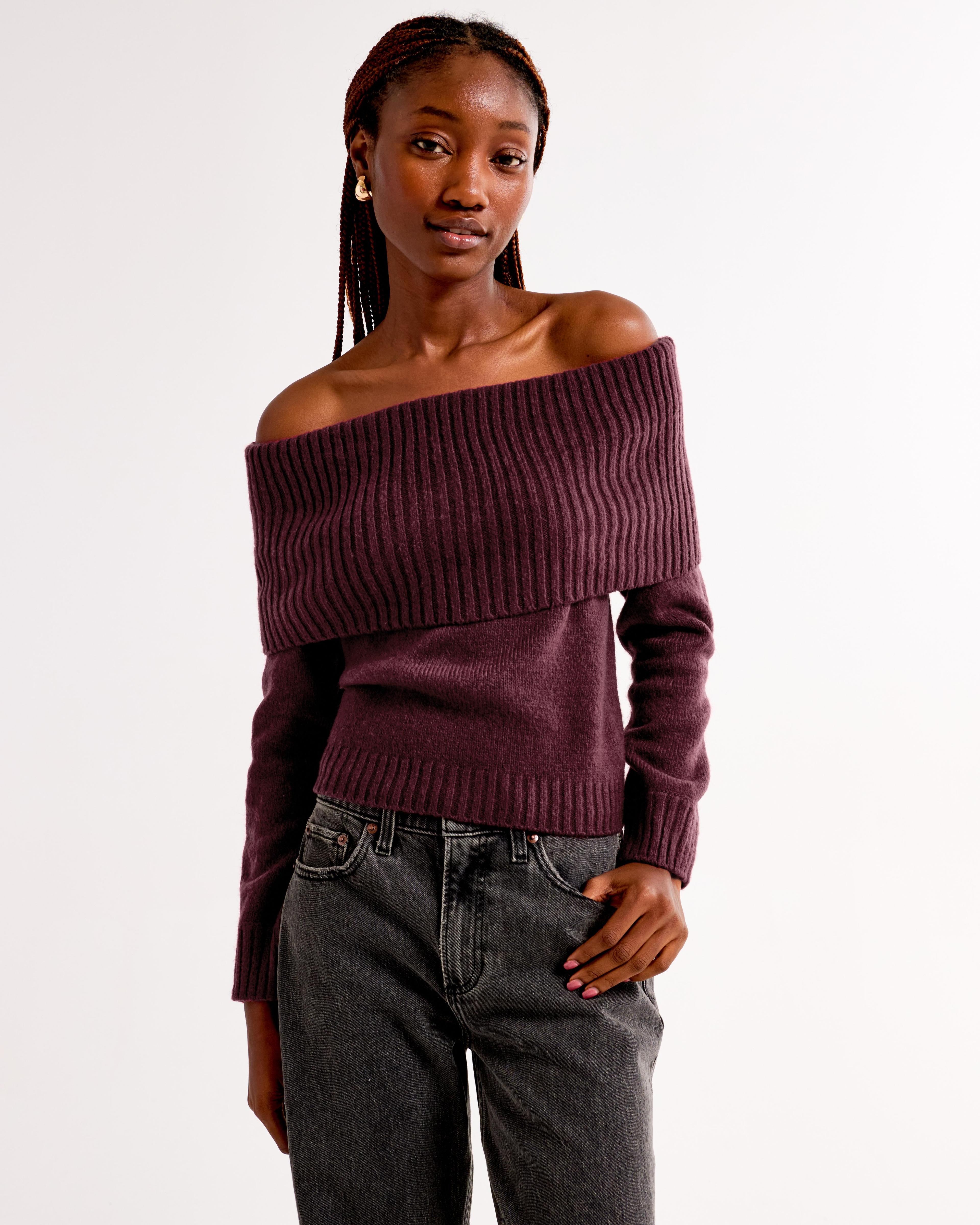 Off-The-Shoulder Sweater Product Image