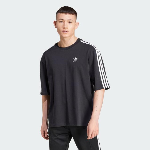 adidas Adicolor Oversized Tee Black M Mens Product Image