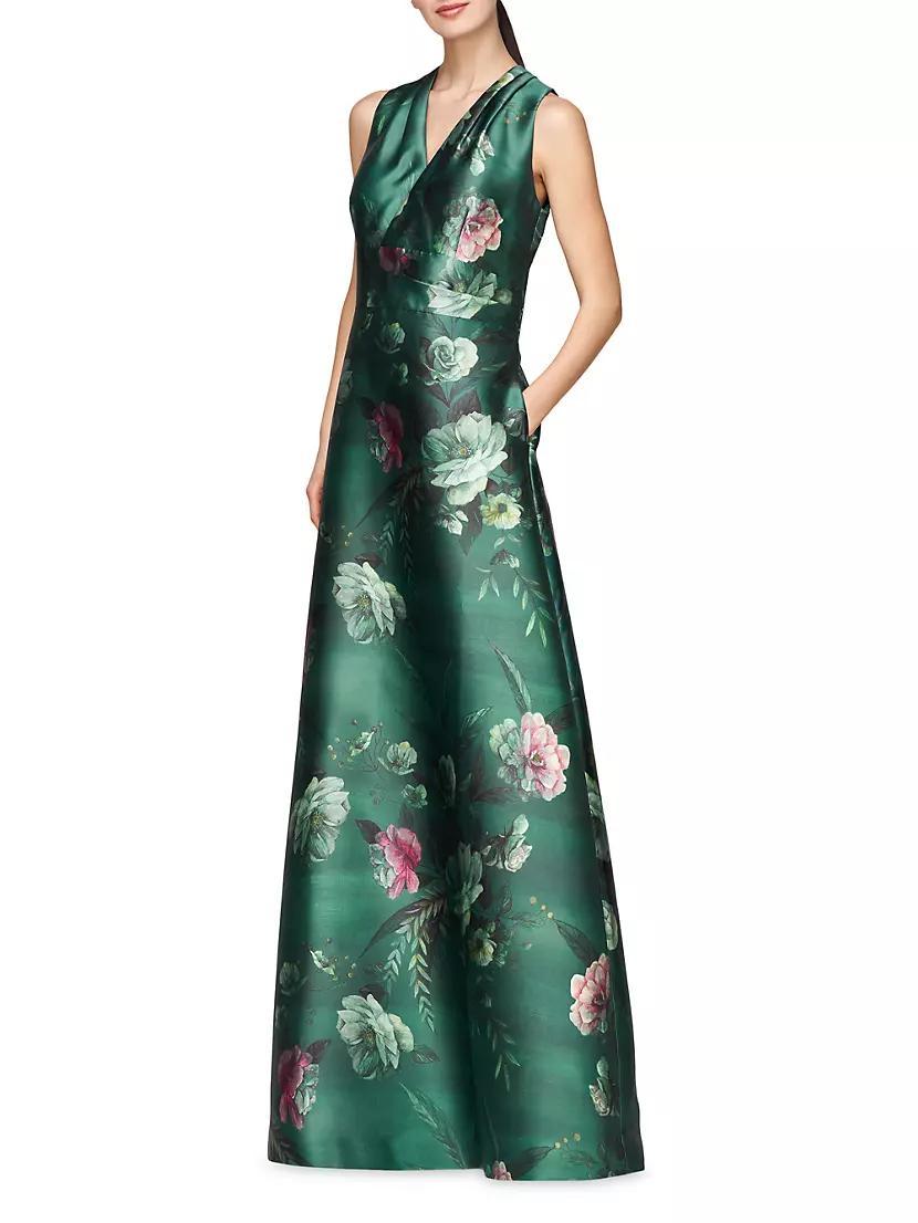 Rosalind Floral Print Gown Product Image