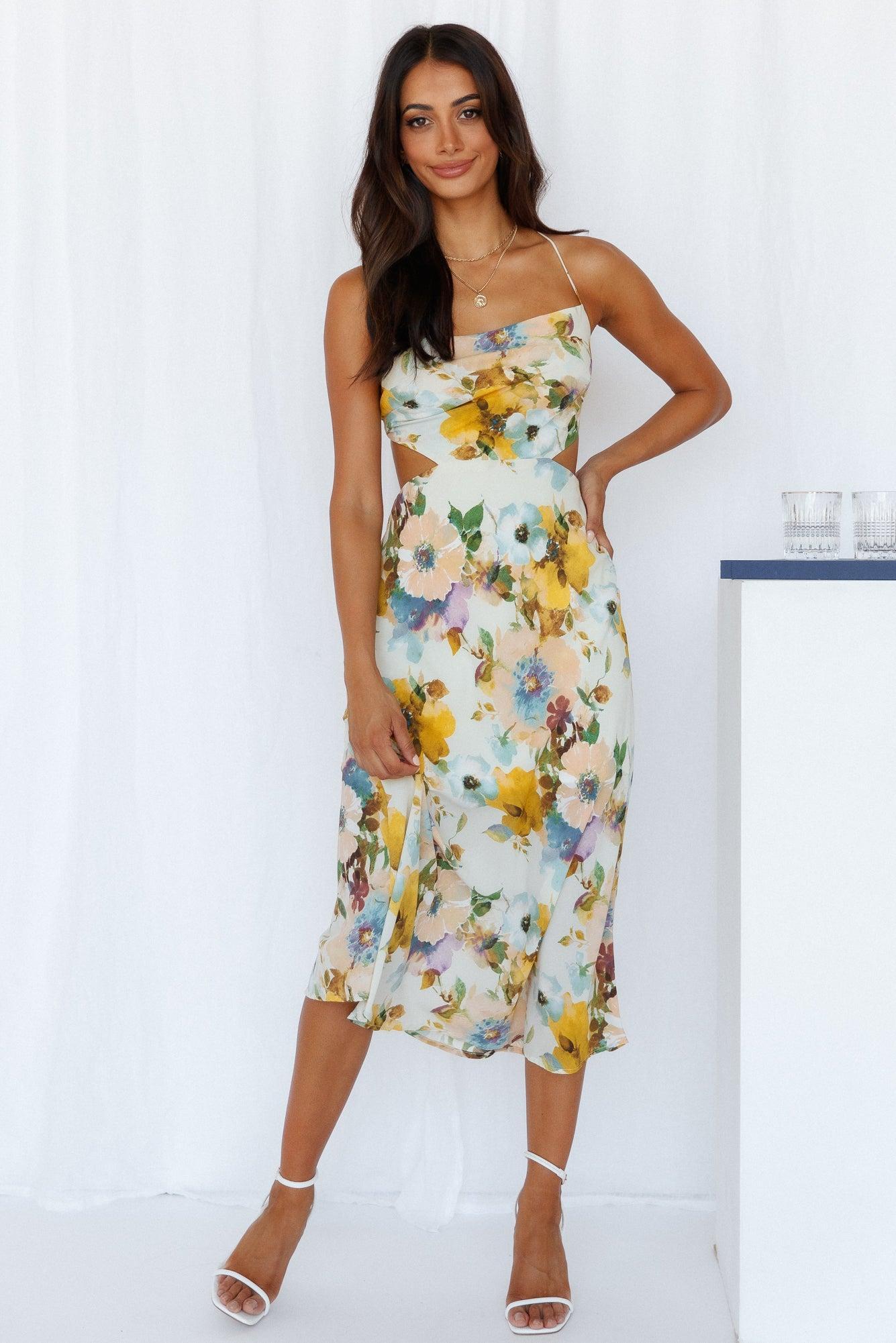 The Sweetest Taste Midi Dress  Product Image