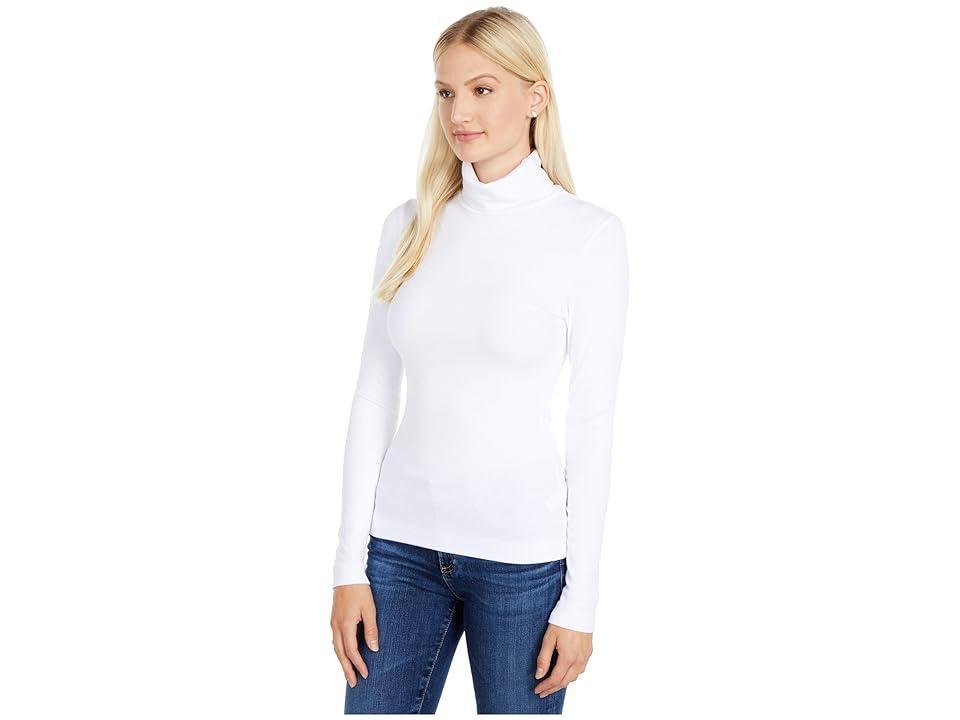 Three Dots Refined Rib L/S Turtleneck Women's Long Sleeve Pullover Product Image