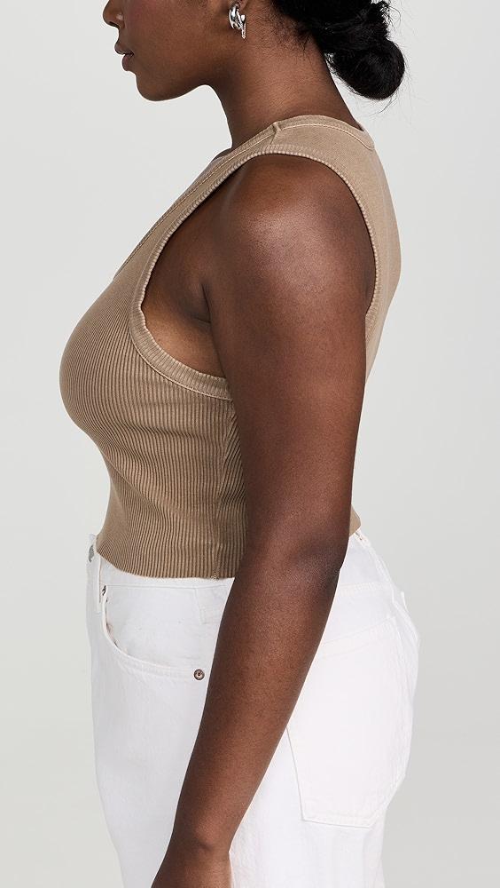 AGOLDE Cropped Poppy Tank | Shopbop Product Image