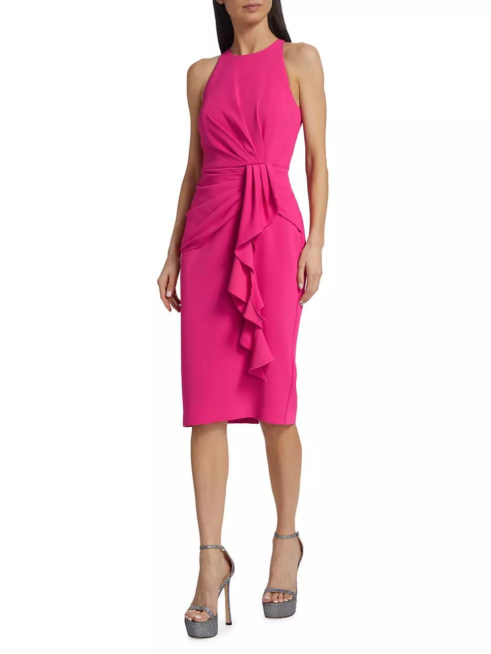 Draped Sheath Dress Product Image