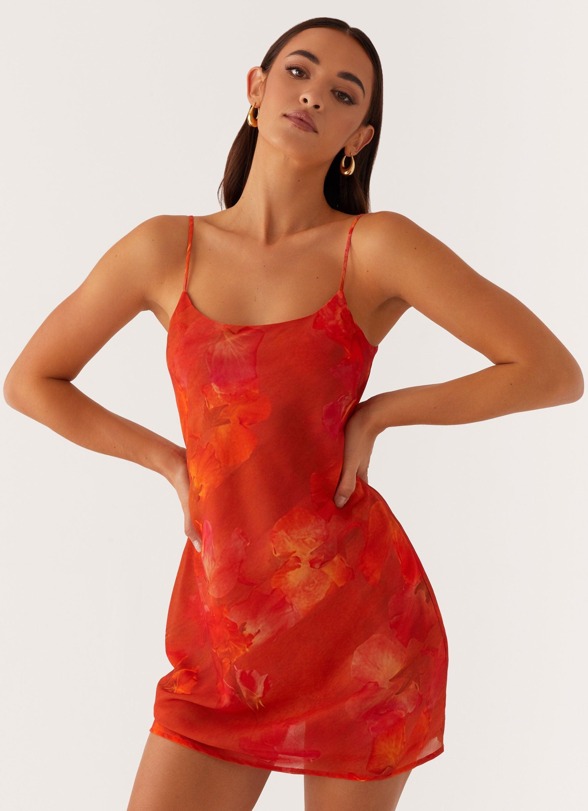 Manifest Mini Dress - Amber Product Image