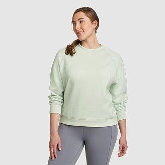 Women's Motion Long-Sleeve Crew Neck Pullover Product Image