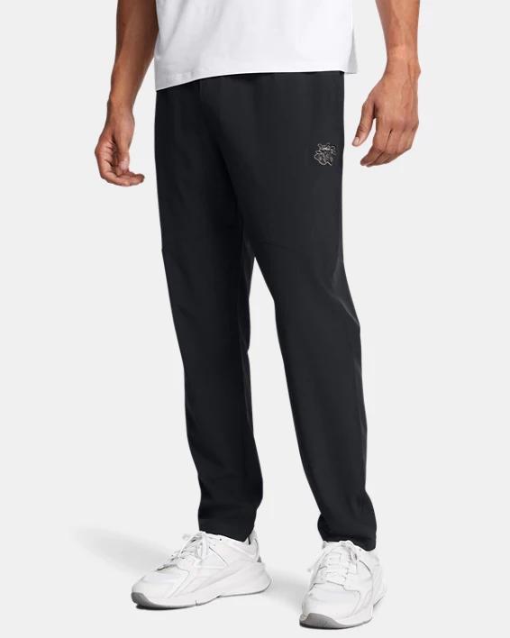 Mens UA Stretch Woven Collegiate Pants Product Image