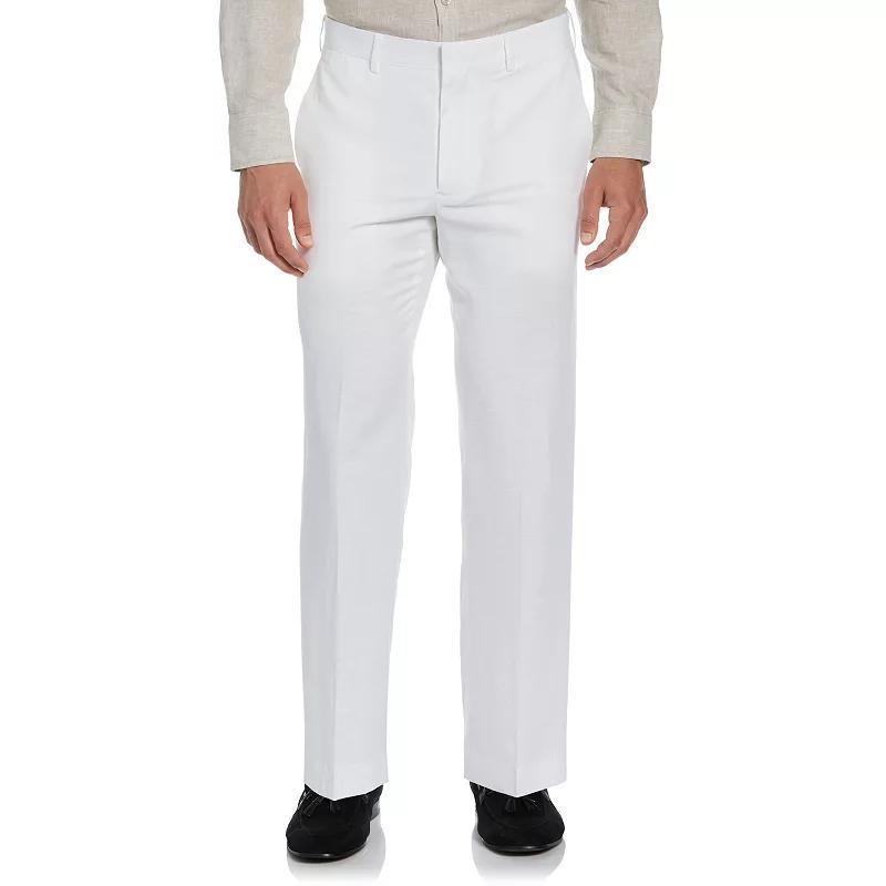 Cubavera Men's Linen Blend Flat Front Pants Product Image