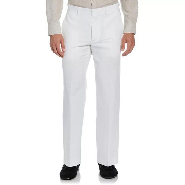 Cubavera Mens Linen Blend Flat Front Pant Product Image