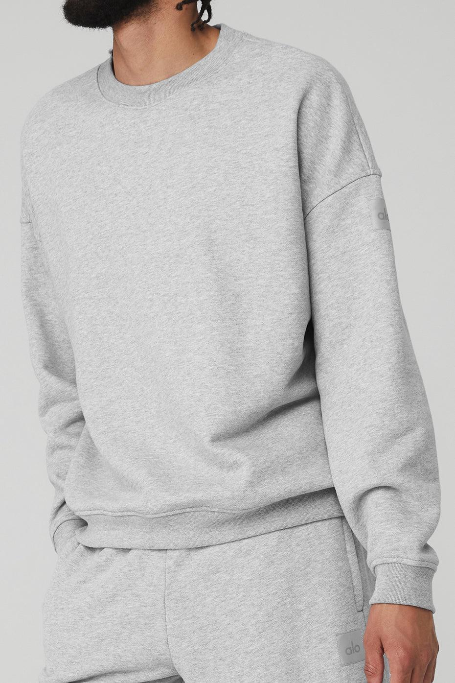 Renown Heavy Weight Crew Neck Pullover - Athletic Heather Grey Male Product Image