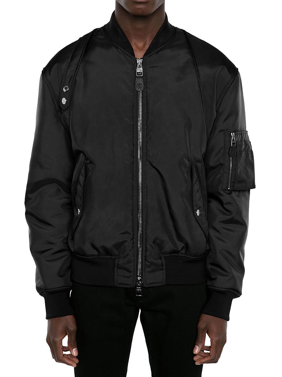 Mens Harness Bomber Jacket Product Image