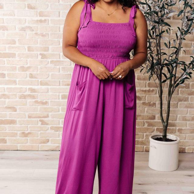 Social Graces Wide Leg Jumpsuit Product Image