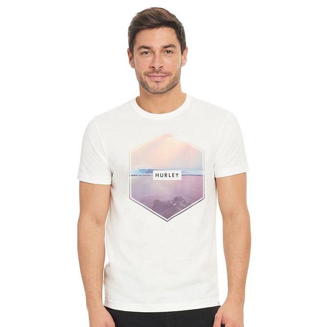 Mens Hurley Graphic Tee Lt Beige Product Image