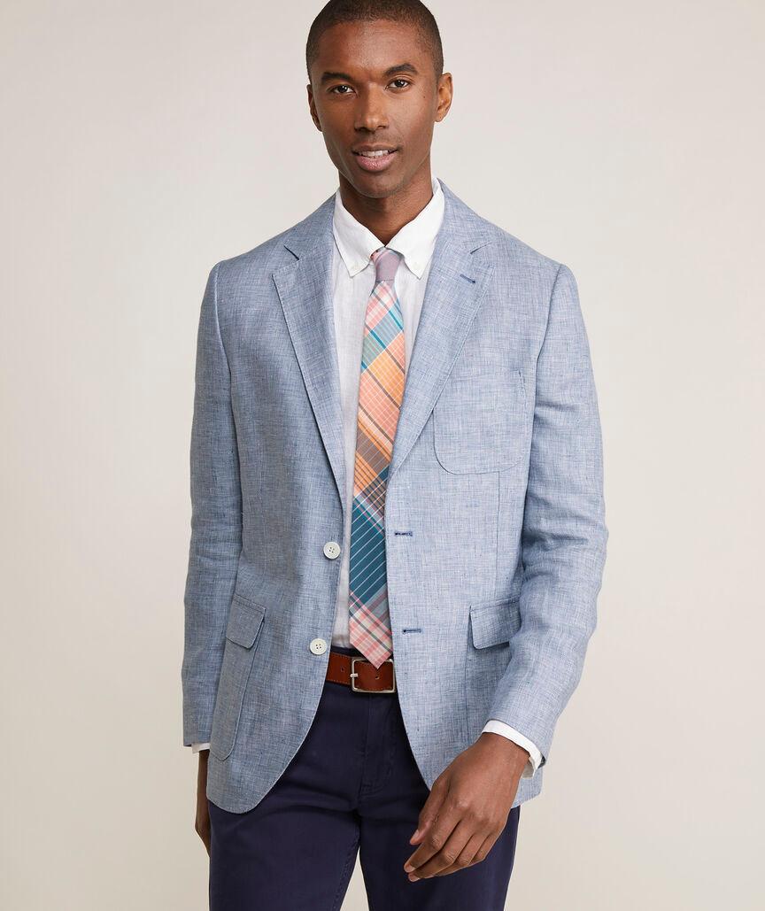 Linen Textured Blazer Product Image