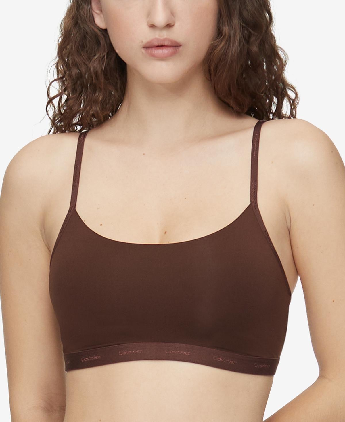 Calvin Klein Womens Form To Body Unlined Bralette QF6757 Product Image