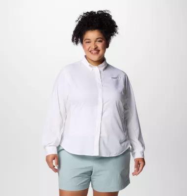 Columbia Women s PFG Tamiami II Long Sleeve Shirt - Plus Size- Product Image