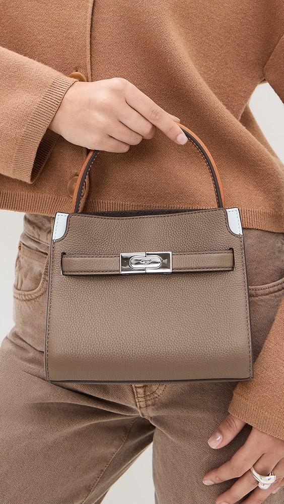 Tory Burch Lee Radziwill Colorblock Petite Bag | Shopbop Product Image