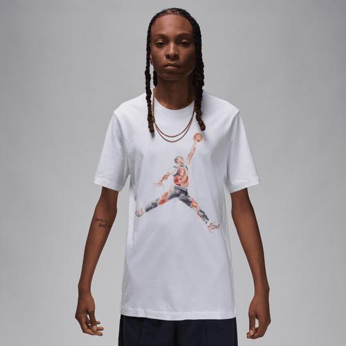 Jordan Mens Jordan Jumpman Watercolor Short Sleeve Crew - Mens Product Image