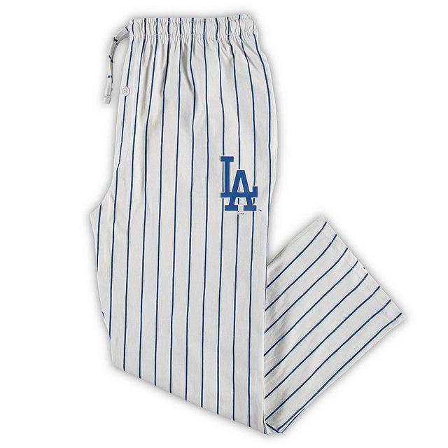 Mens Concepts Sport /Royal Los Angeles Dodgers Big & Tall Pinstripe Sleep Pants Product Image