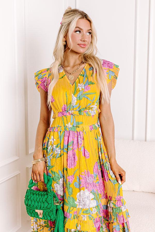 Date Night In Madrid Floral Midi Product Image