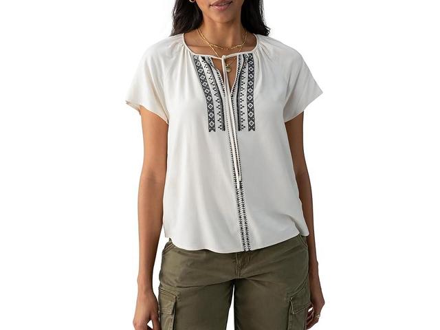 Sanctuary Golden Dream Top (Birch) Women's Clothing Product Image