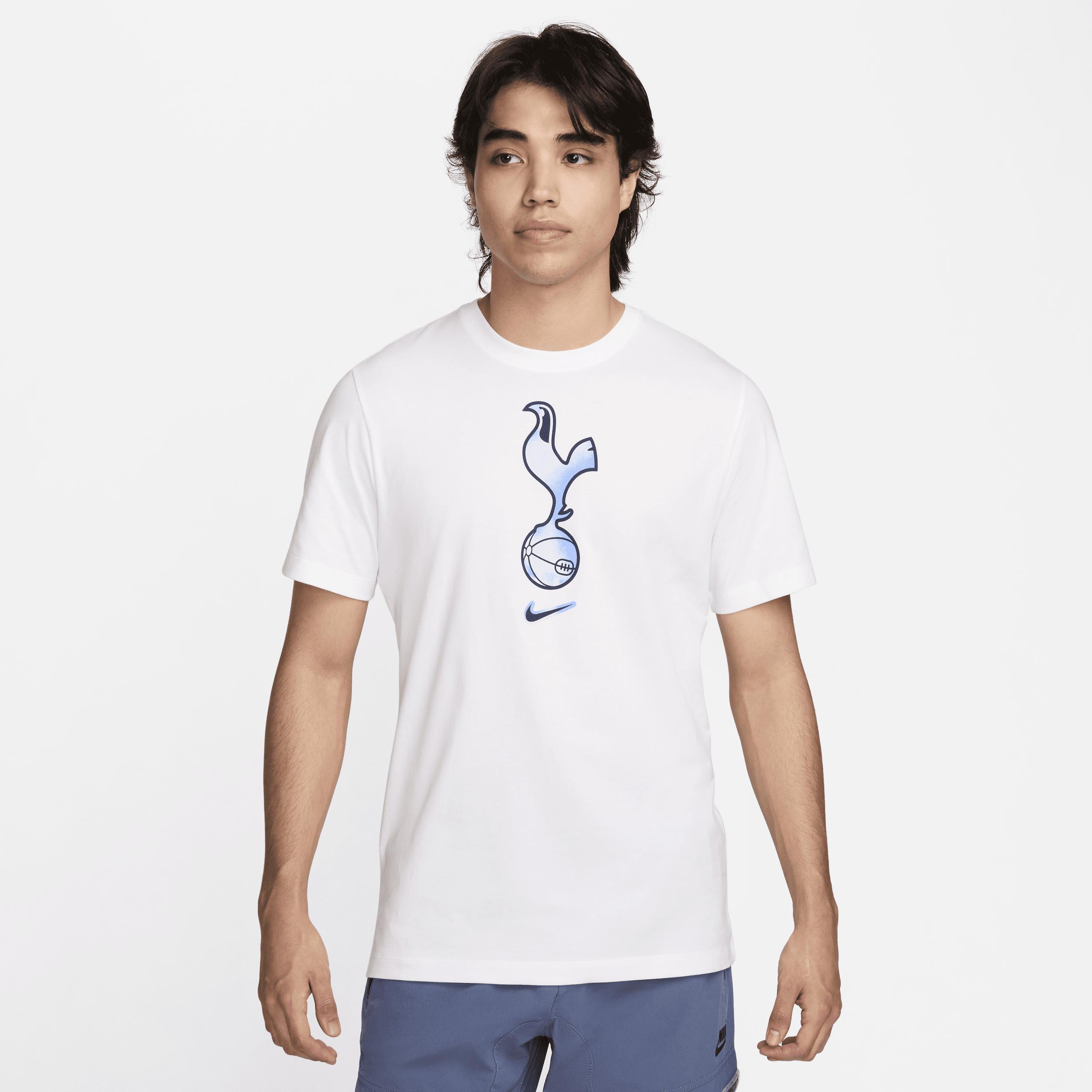 Mens Nike White Tottenham Hotspur Crest T-Shirt Product Image