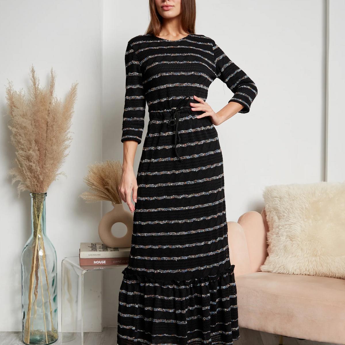 Shai Cotton Knit Dress - Japparel Product Image