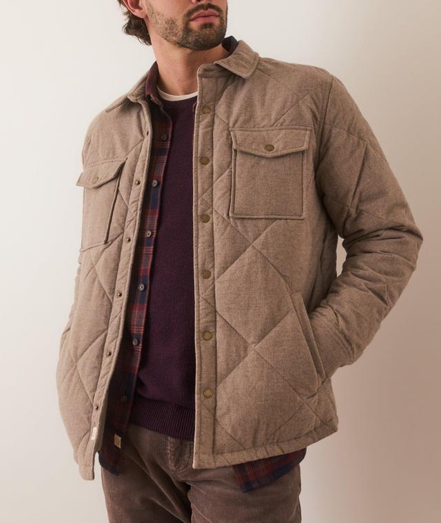 Olin Quilted Overshirt Product Image