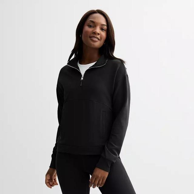 Womens Tek Gear Ottoman 1/4-Zip Pullover Product Image