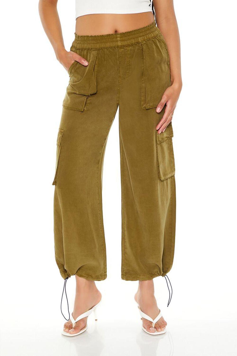 Cargo Drawstring Joggers | Forever 21 Product Image