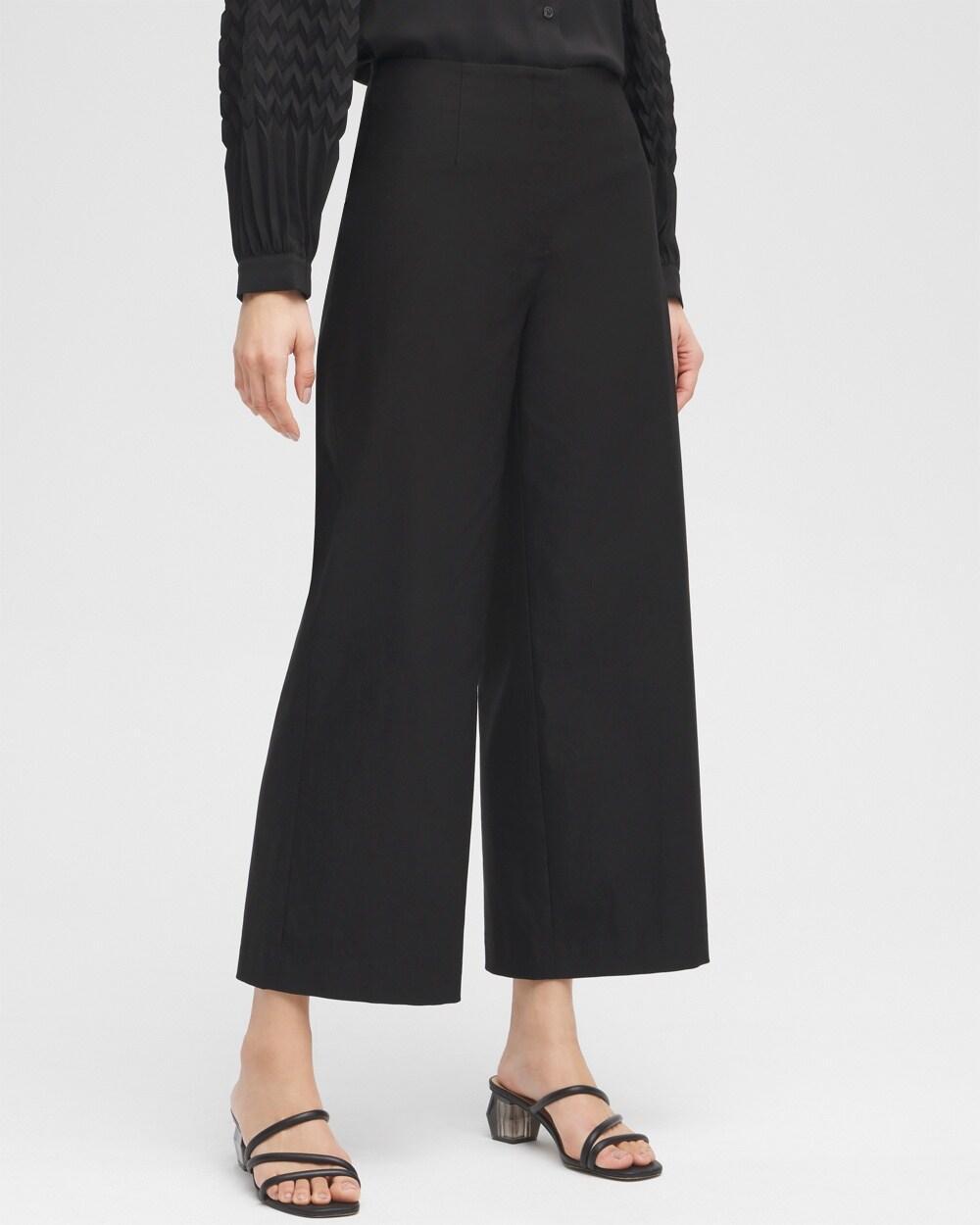 Chico's Women's Wide Leg Cropped Pants Product Image