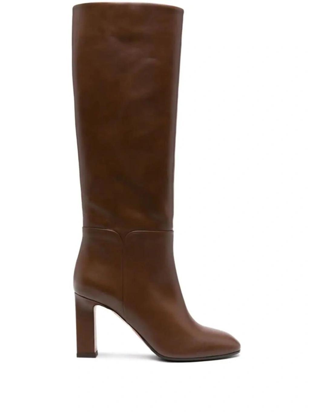 AQUAZZURA Sellier 85 Boot In Brown Product Image