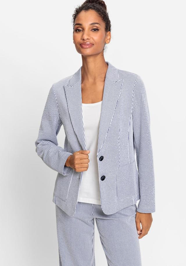 Olsen Womens Seersucker Blazer Product Image