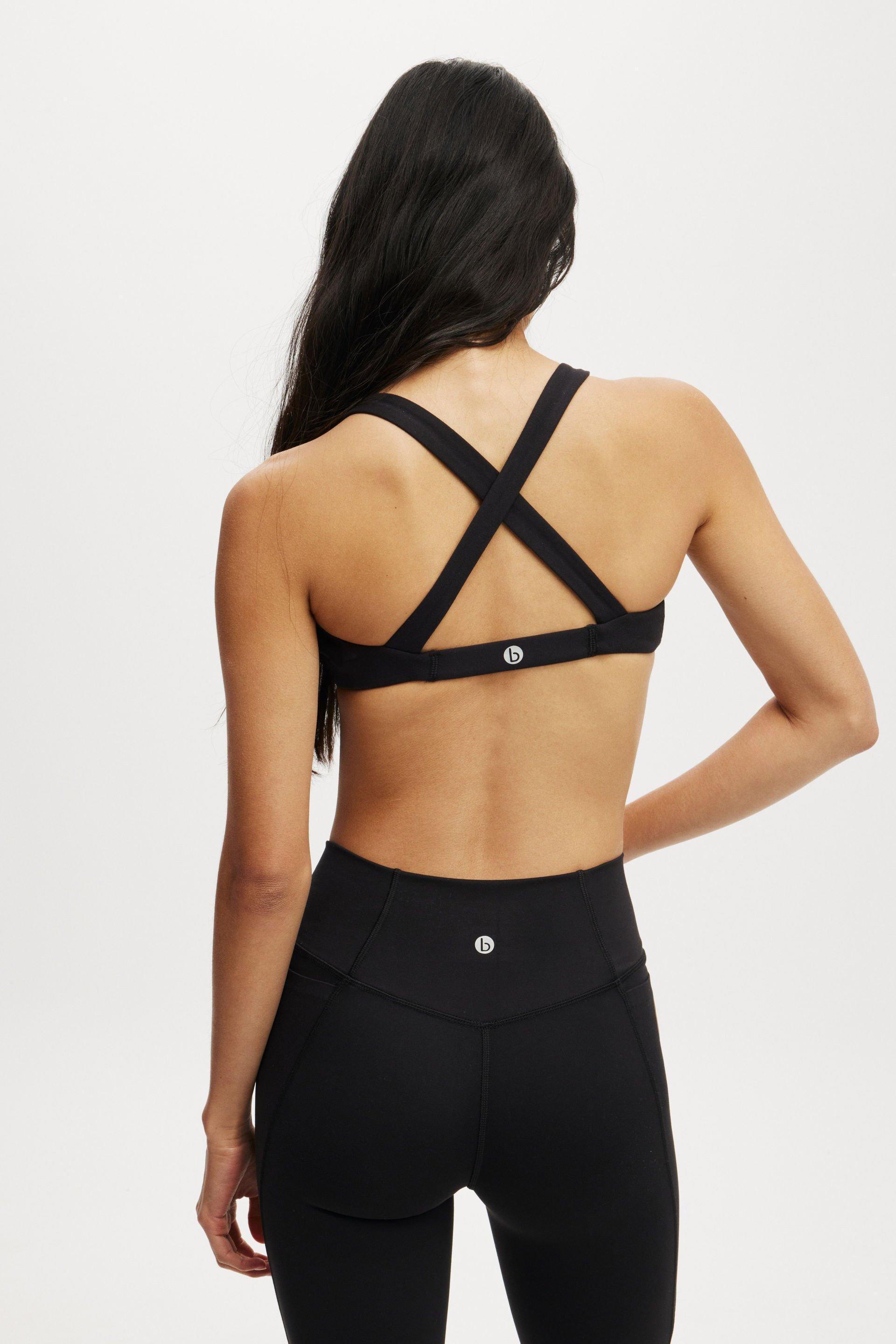 Ultra Soft Plunge Strappy Crop Product Image