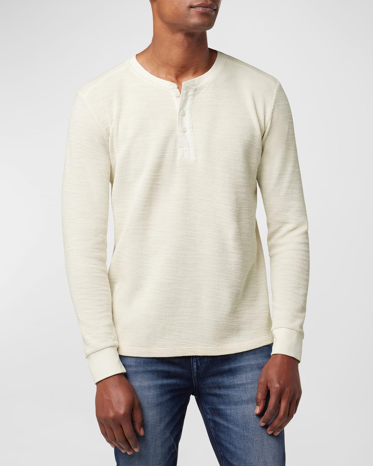 Mens Tate Waffle Henley Shirt Product Image