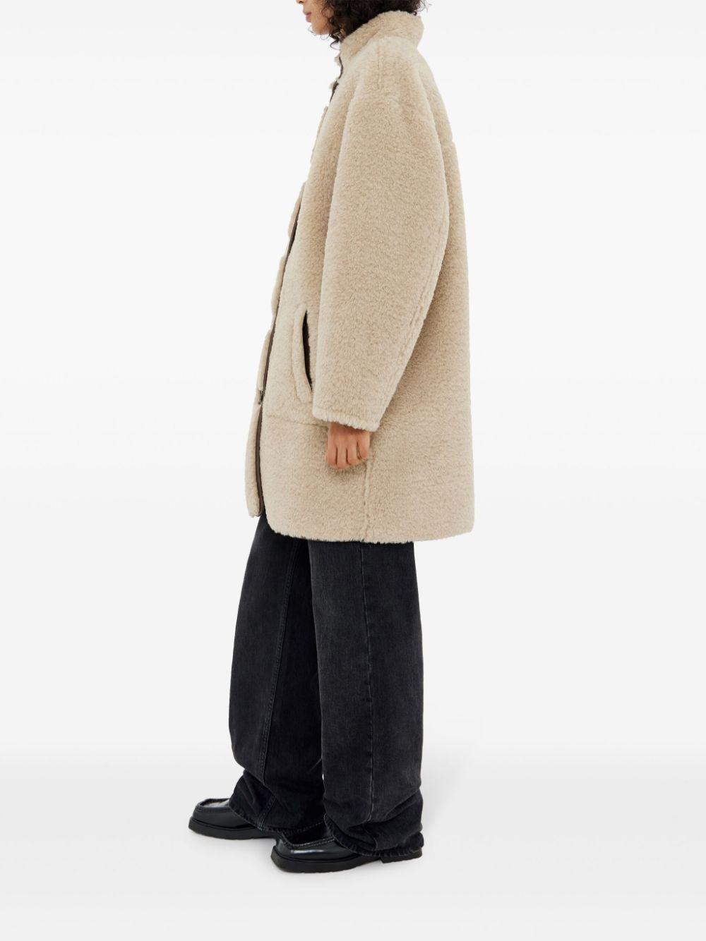 reversible faux-shearling coat Product Image