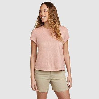 Women's Mountain Town Rolled Sleeve T-Shirt Product Image