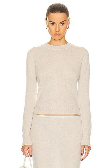 Eterne Francis Sweater in Chocolate - Chocolate. Size XS/S (also in M/L). Product Image