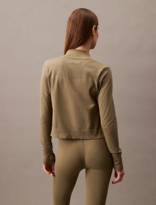 Performance Seamless Mock Neck Jacket Product Image