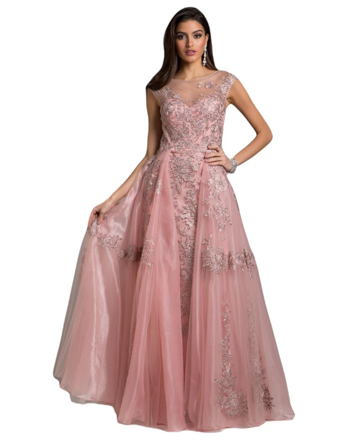 Womens Organza Ball gown With Overskirt Product Image