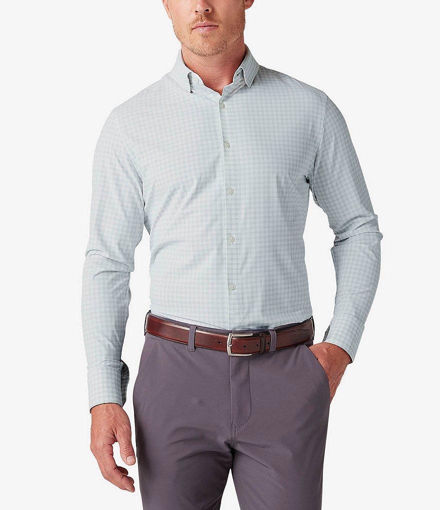 Mizzen+Main Performance Stretch Monaco Richmond Plaid Long Sleeve Woven Shirt Product Image